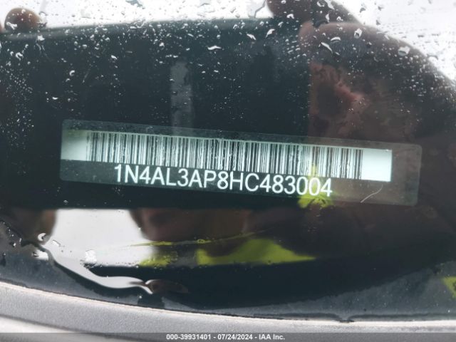 1N4AL3AP8HC483004 Nissan Altima 2.5 Sr