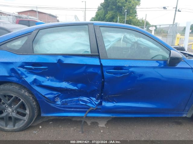 2HGFE2F58NH558290 Honda Civic Sport