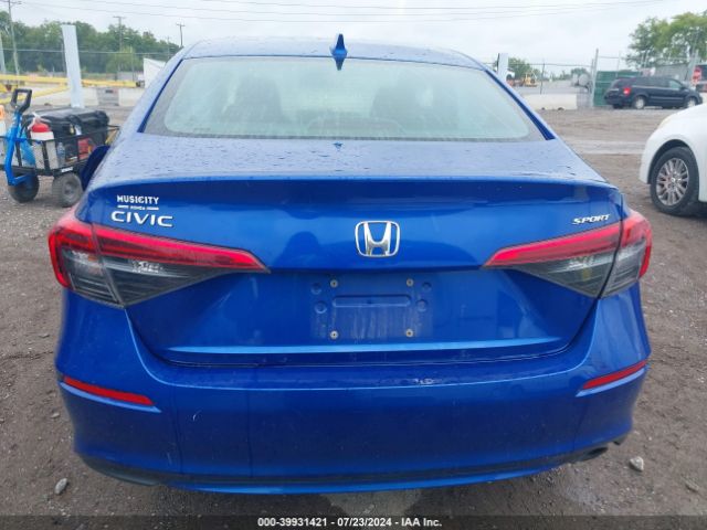 2HGFE2F58NH558290 Honda Civic Sport