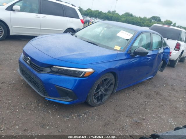 2HGFE2F58NH558290 Honda Civic Sport
