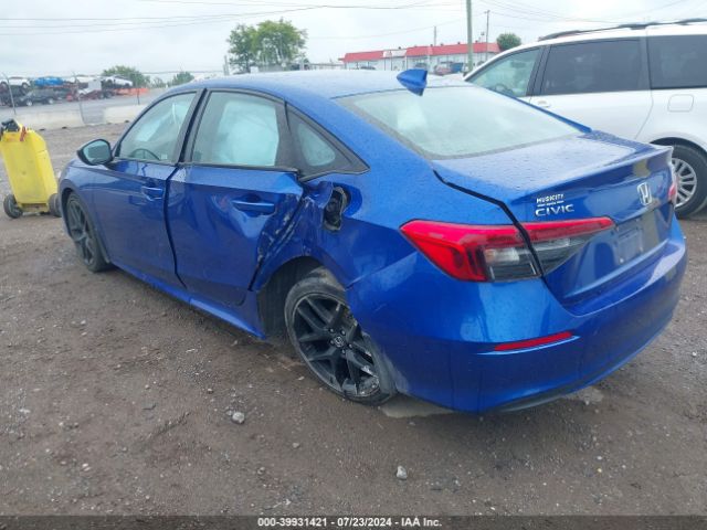 2HGFE2F58NH558290 Honda Civic Sport