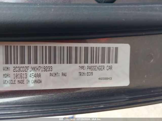 2C3CDZFJXKH719233 Dodge Challenger R/t Scat Pack