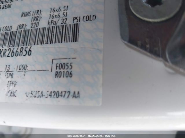 3FA6P0G73KR266856 Ford FUSION S