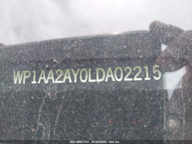 WP1AA2AY0LDA02215 Porsche Cayenne