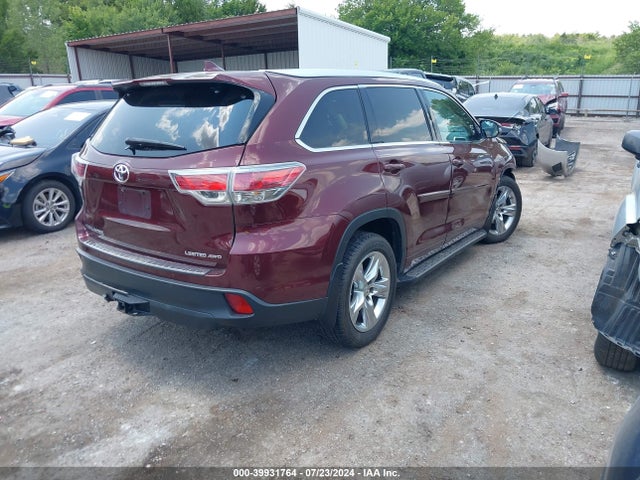 5TDDKRFHXFS221141 Toyota Highlander Limited V6
