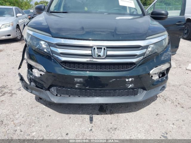 5FNYF5H1XGB007223 Honda PILOT LX
