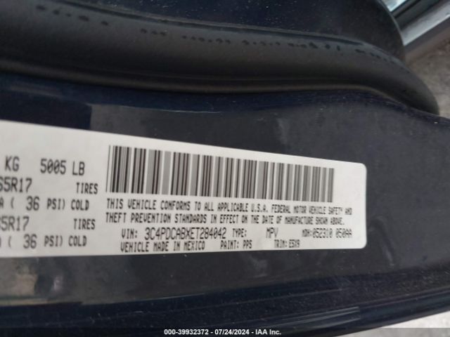 3C4PDCABXET284042 Dodge Journey American Value Pkg