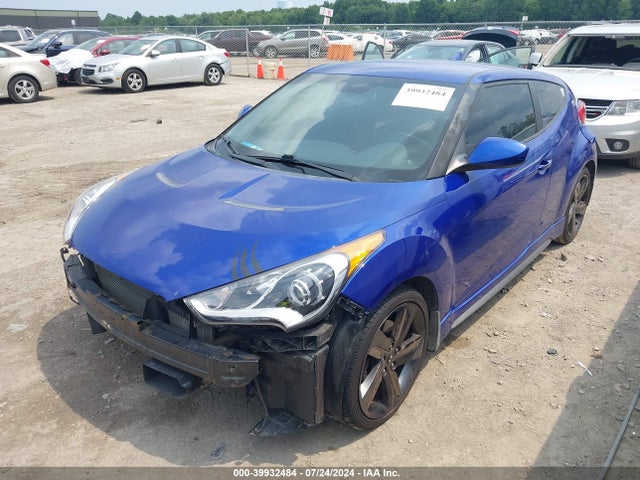 Hyundai Veloster Turbo R-spec 2014 KMHTC6AE9EU204034 Image 2