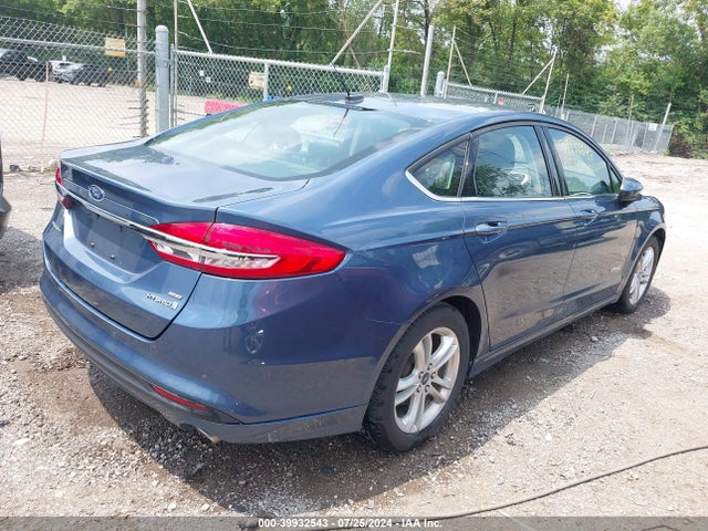 Ford Fusion Hybrid Se 2018 3FA6P0LU5JR230208 Image 4