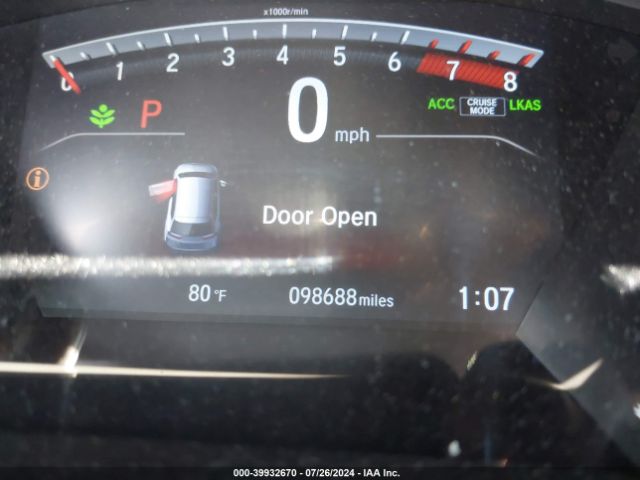2HKRW2H89JH699144 Honda Cr-v Ex-l/ex-l Navi