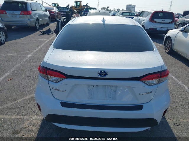 JTDEAMDE5MJ020549 Toyota Corolla Hybrid Le