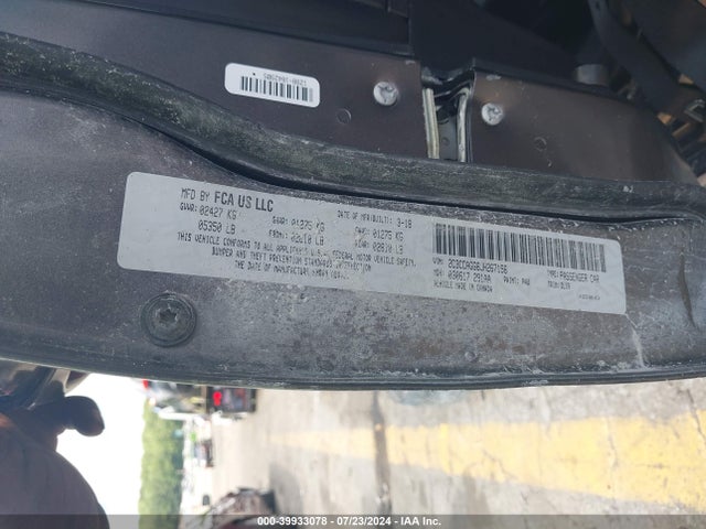 2C3CCAGG6JH267156 Chrysler 300 300s Awd
