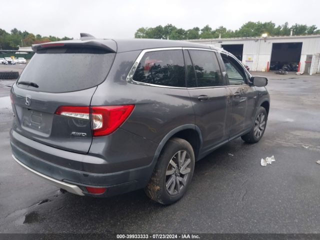 5FNYF6H58KB053845 Honda Pilot Ex-l