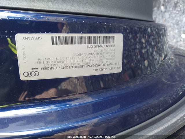 2019 AUDI A5 WAUYNGF56KN001348 Photo 8