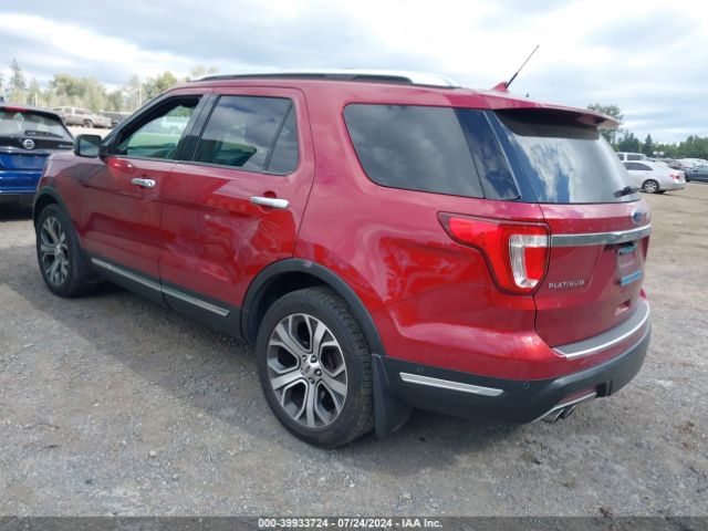 1FM5K8HT8JGA32129 Ford Explorer Platinum