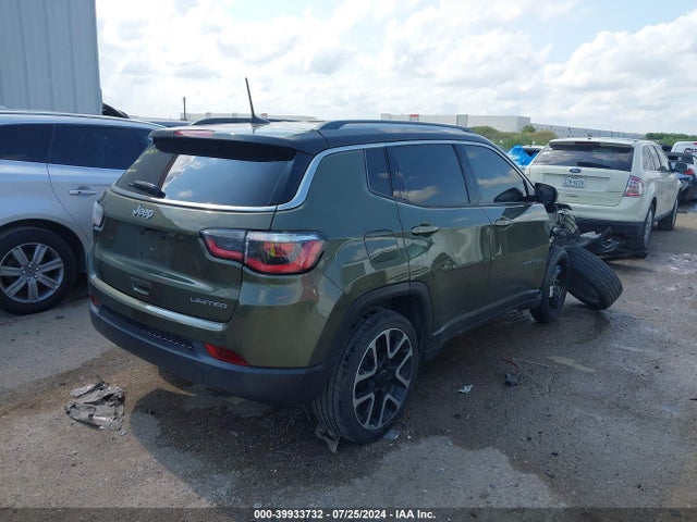 3C4NJCCB8JT488524 Jeep Compass Limited Fwd