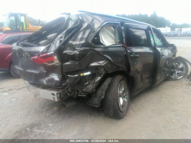 5TDDGRFHXKS056431 Toyota Highlander Hybrid Limited Platinum