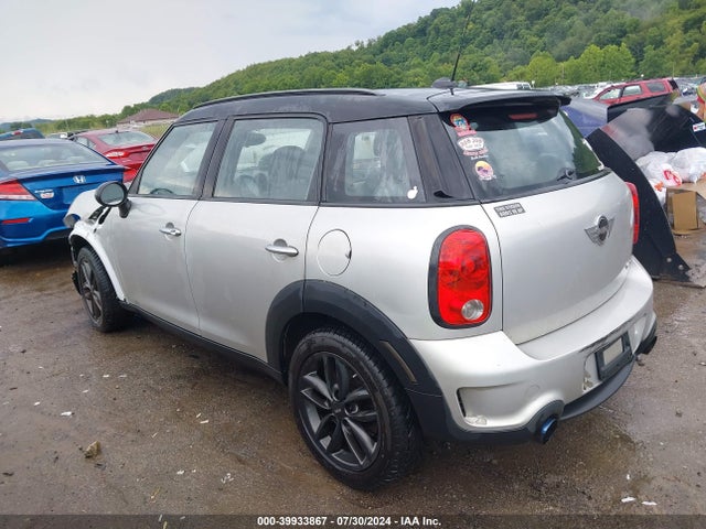 2012 MINI COOPER S COUNTRYMAN WMWZC5C54CWM14996 Photo 2