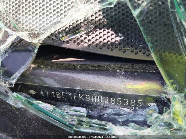 Toyota CAMRY SE 2017 4T1BF1FK9HU385385 Image 9