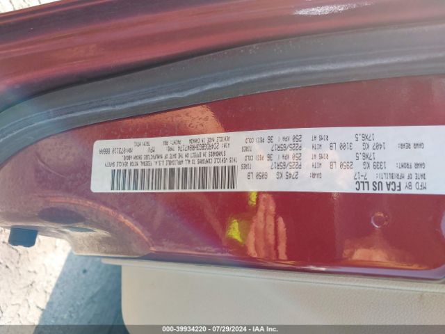 2C4RDGBG3HR847174 Dodge Grand Caravan Se Plus