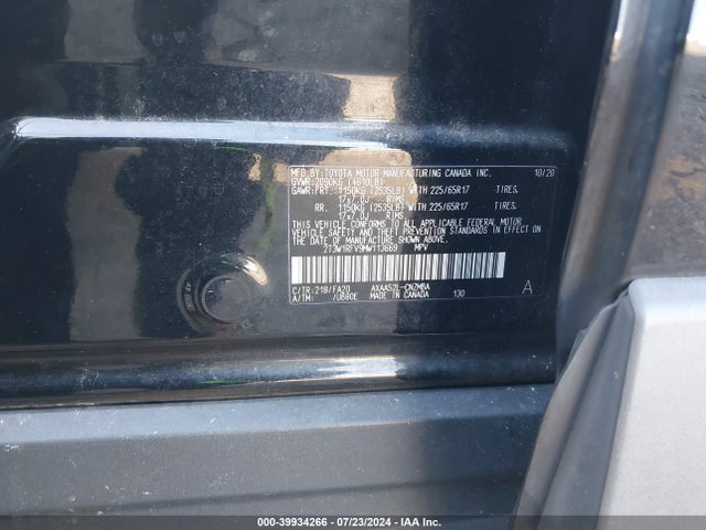 Toyota Rav4 Xle 2021 2T3W1RFV9MW113669 Image 9