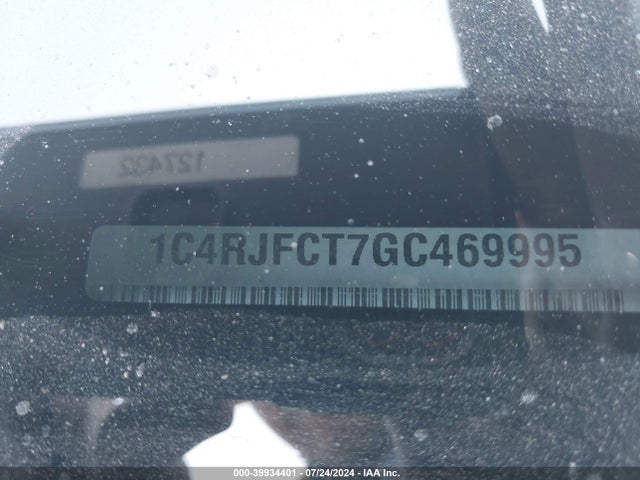 1C4RJFCT7GC469995 Jeep Grand Cherokee High Altitude