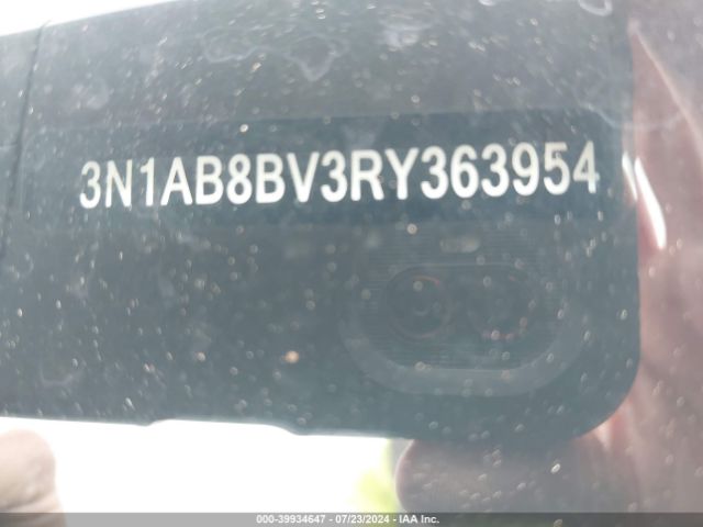 3N1AB8BV3RY363954 Nissan Sentra S Xtronic Cvt