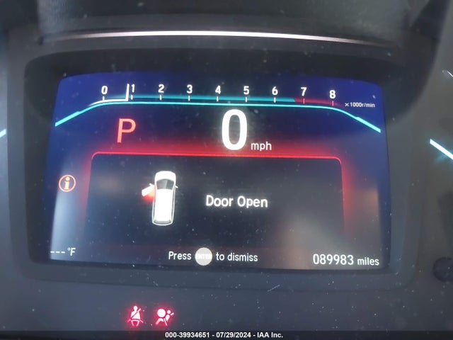 Honda Odyssey Ex-l 2018 5FNRL6H72JB063770 Image 16