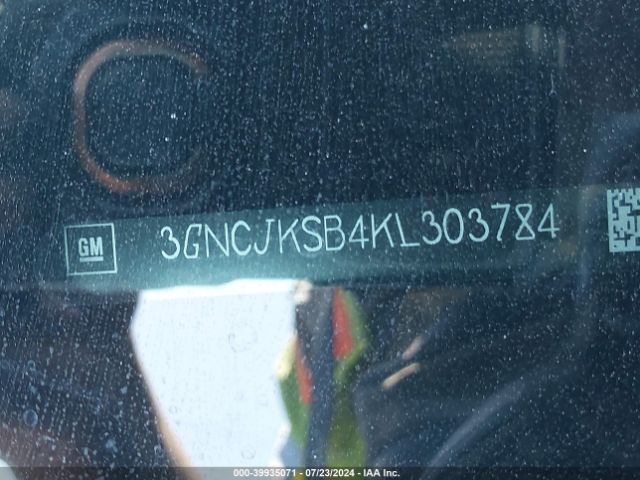 3GNCJKSB4KL303784 Chevrolet TRAX LS