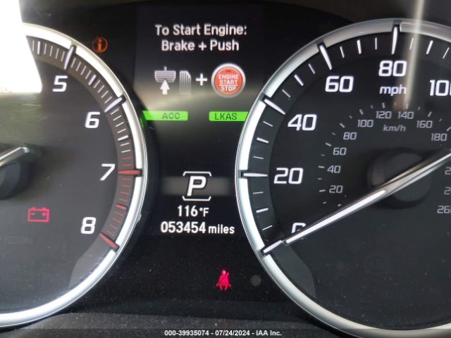 5J8YD3H54JL009911 Acura Mdx Technology Package   Acurawatch Plus Pkg