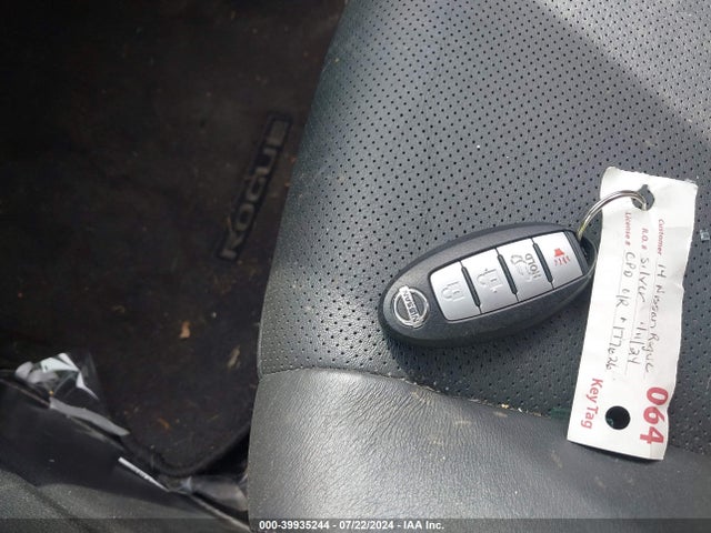 Nissan Rogue Sl 2014 5N1AT2MV1EC807206 Image 11