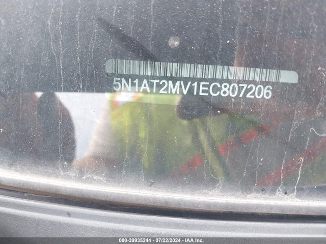 Nissan Rogue Sl 2014 5N1AT2MV1EC807206 Image 13