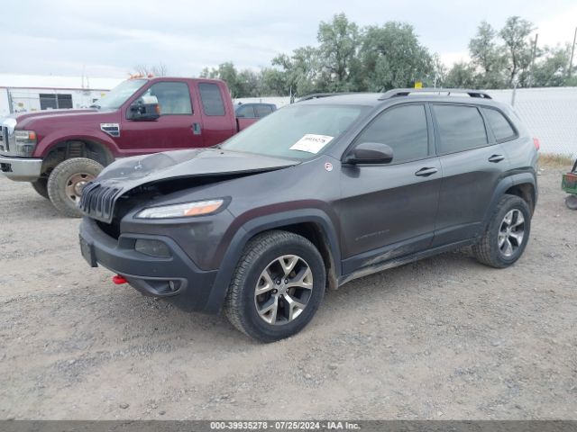 1C4PJMBSXFW654754 Jeep Cherokee Trailhawk
