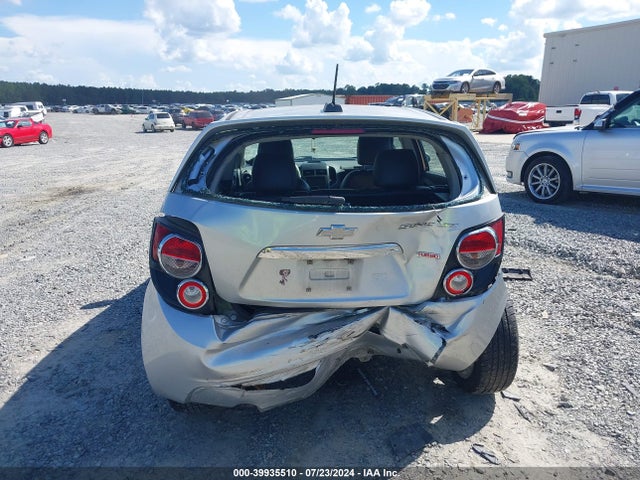 Chevrolet Sonic Ltz Auto 2016 1G1JE6SB4G4143200 Image 6