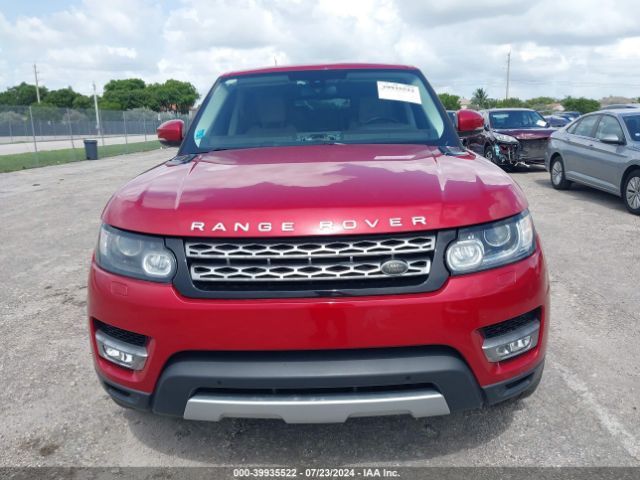 SALWR2VFXFA506116 Land Rover Range Rover Sport 3.0l V6 Supercharged Hse