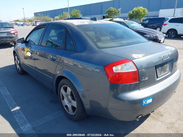39935649 :رقم المزاد ، WAULC68E14A235690 vin ، 2004 Audi A4 1.8t مزاد بيع