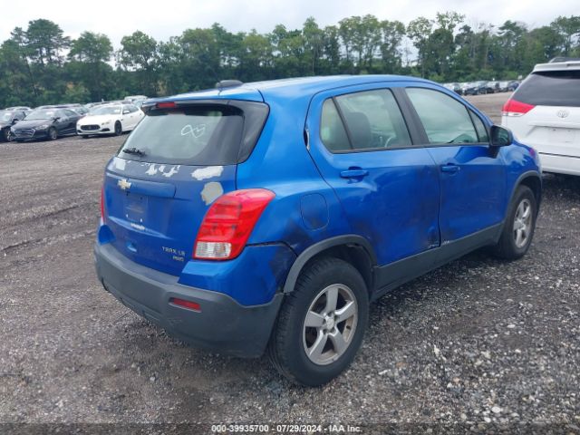 KL7CJNSBXGB597661 Chevrolet Trax 1ls