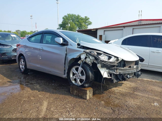 Hyundai ELANTRA SE 2014 KMHDH4AEXEU075814 Image 1