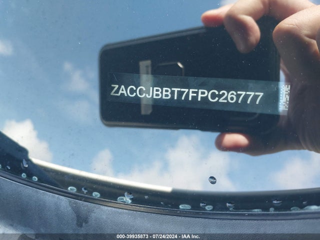 ZACCJBBT7FPC26777 Jeep Renegade Latitude