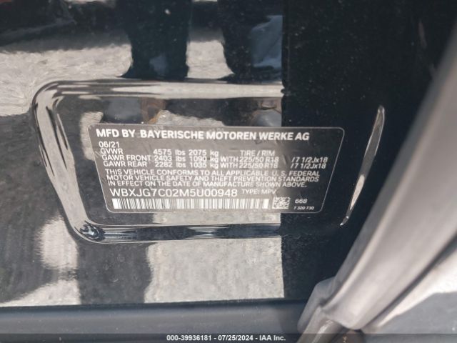 WBXJG7C02M5U00948 BMW X1 Sdrive28i