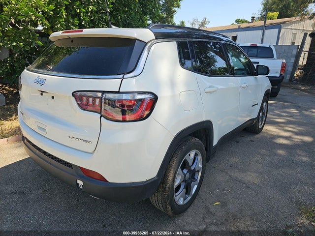 3C4NJCCB2MT545658 Jeep Compass Limited Fwd