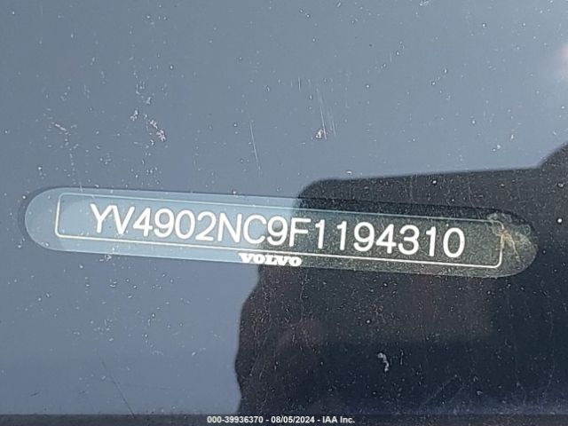 YV4902NC9F1194310 Volvo Xc70 T6 Premier Plus