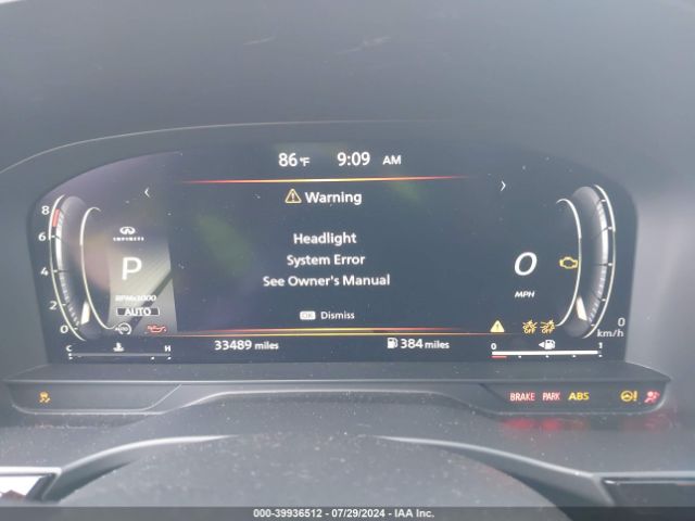 5N1DL1FS8PC372486 Infiniti Qx60 Luxe Awd