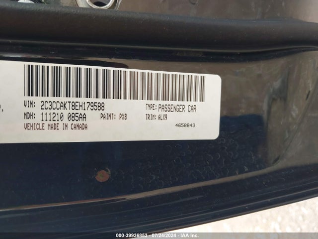 2C3CCAKT8EH179588 Chrysler 300c Awd