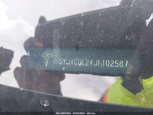 5YJXCDE24JF102587 Tesla Model X 100d/75d/p100d