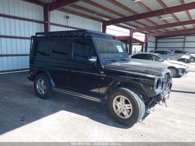 2002 MERCEDES-BENZ G 500 WDCYR49E82X128800
