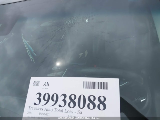 Aukcja sprzedaży 2013 Infiniti M37x, vin: JN1BY1AR3DM600291, numer aukcji: 39938088