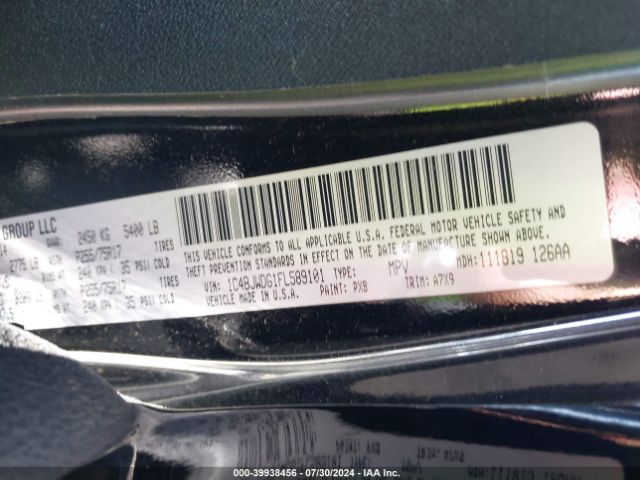 1C4BJWDG1FL589101 Jeep Wrangler Unlimited Sport