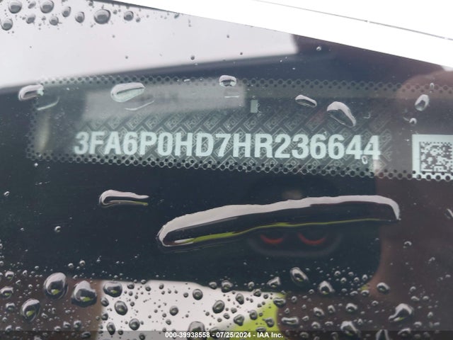 Ford FUSION SE 2017 3FA6P0HD7HR236644 Image 9