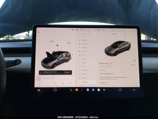 5YJ3E1EBXNF122677 Tesla Model 3 Long Range Dual Motor All-wheel Drive
